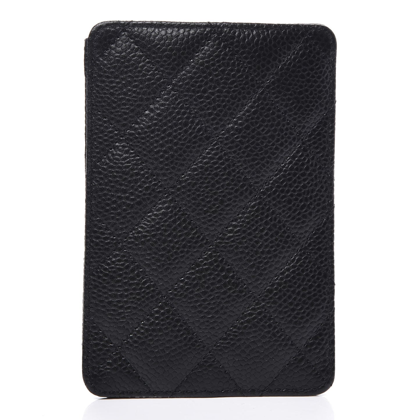 Caviar Quilted iPhone Case Black