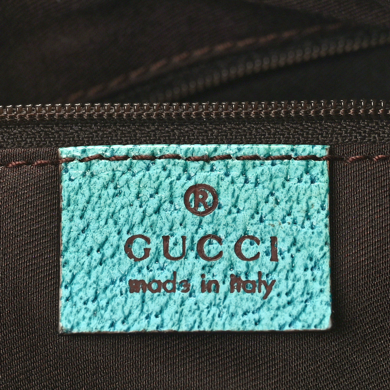 Gucci Monogram Shoulder Bag Turquoise 6 of 9