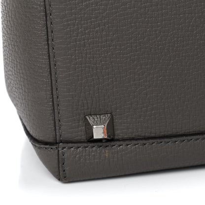 MCM Grained Calfskin Sarah Medium Visetos Hobo Grey 18 of 18