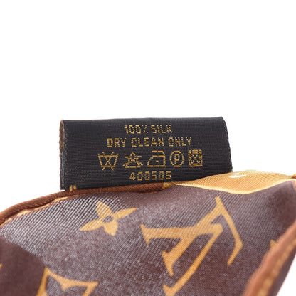 Louis Vuitton Silk Monogram Classic Square Scarf 4 of 8