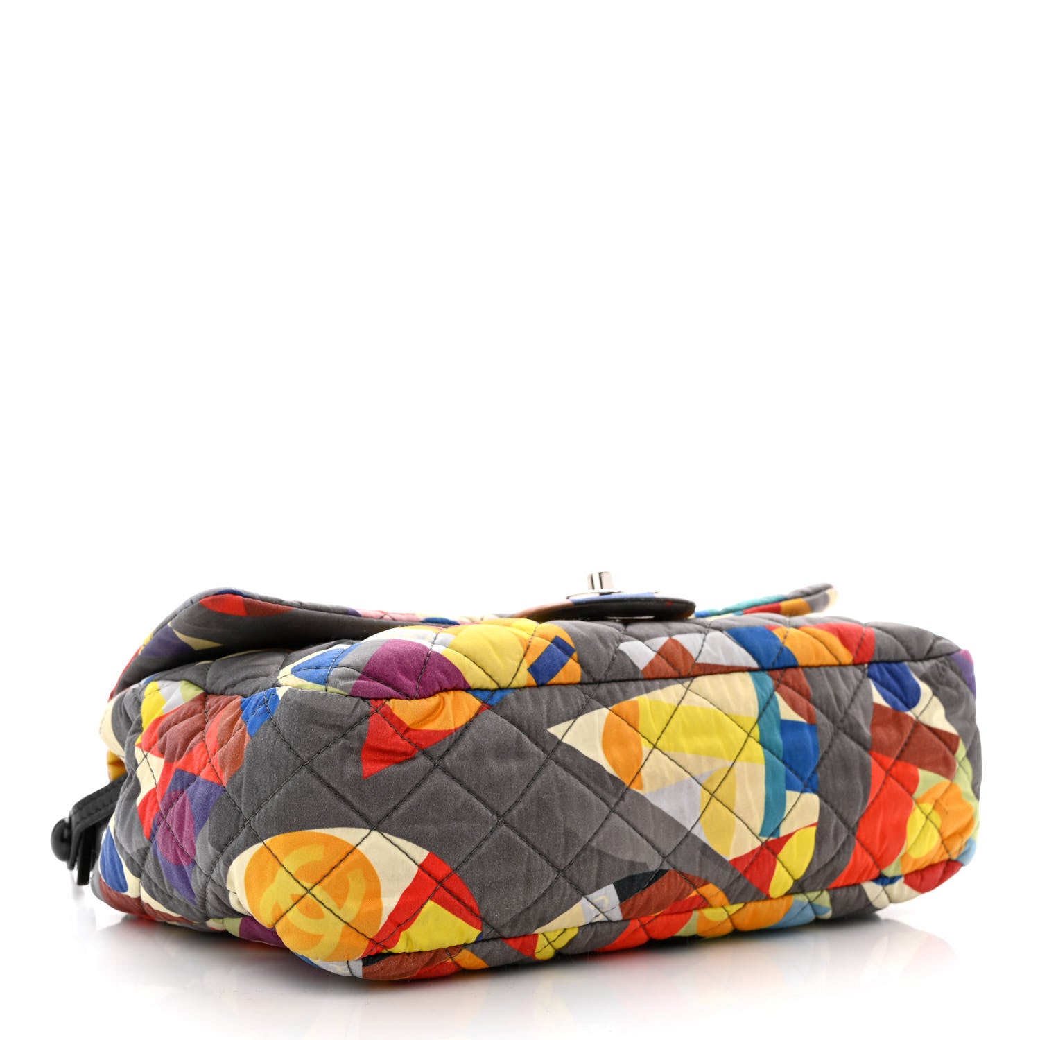 Chanel Nylon Printed Medium Coco Color Flap Multicolor 4 of 11