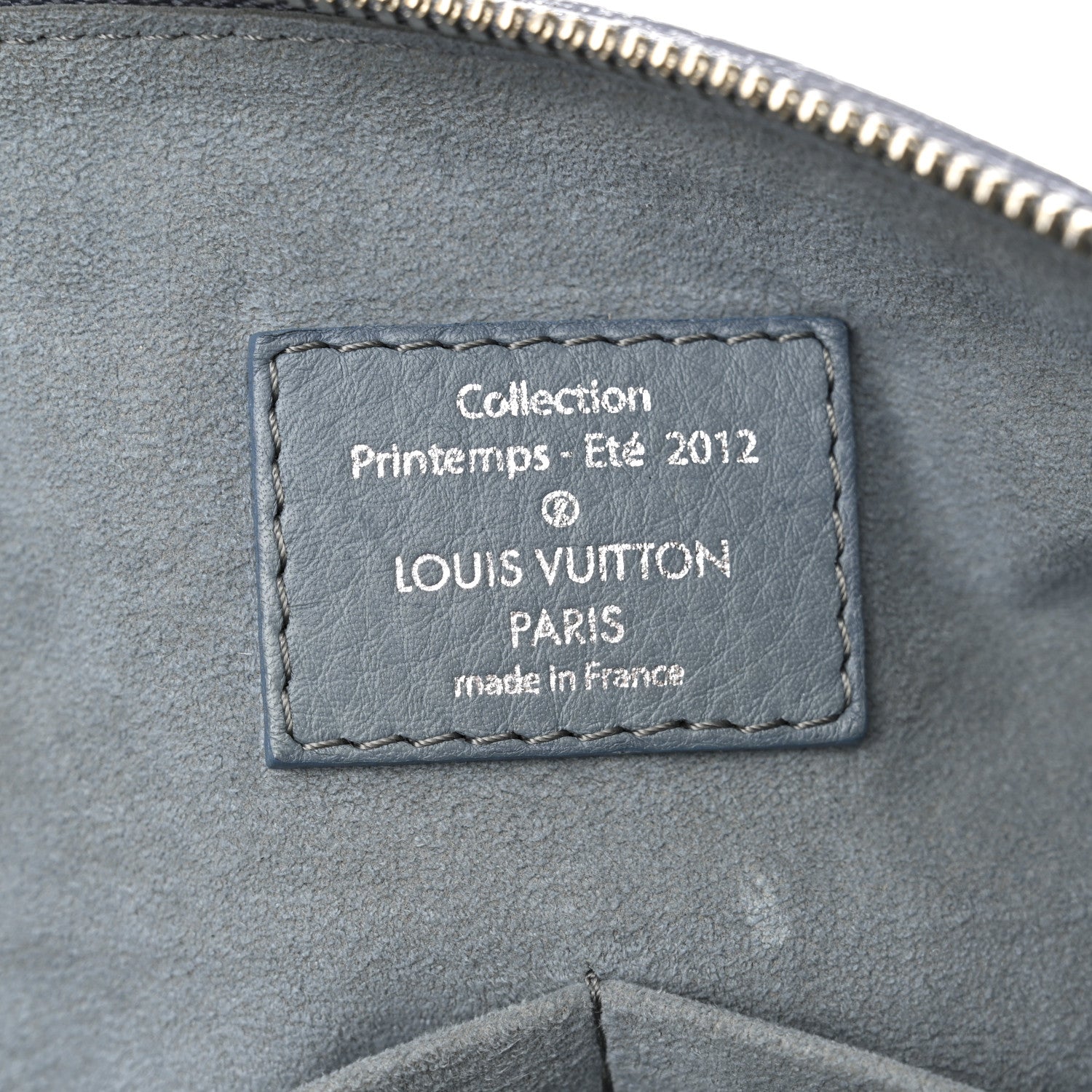 Louis Vuitton Monogram Denim Speedy Round GM Blue 6 of 12