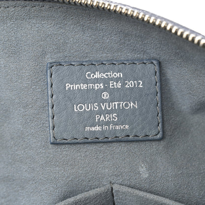 Louis Vuitton Monogram Denim Speedy Round GM Blue 6 of 12