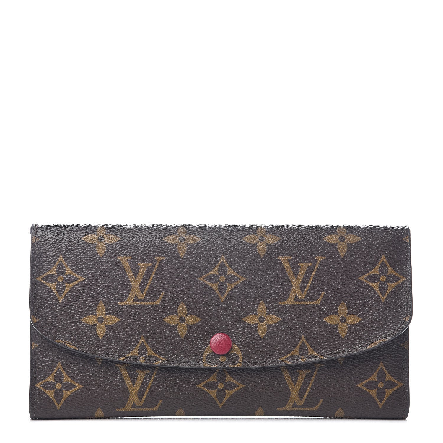 Louis Vuitton Monogram Emilie Wallet Fuchsia 1 of 5
