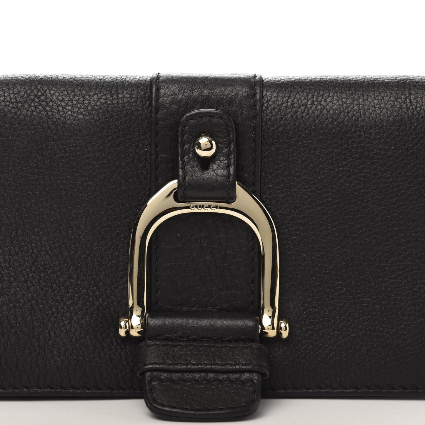 Calfskin Greenwich Clutch Black