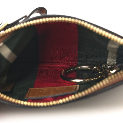 Gucci GG Supreme Monogram Selleria Key Case Brown 5 of 8