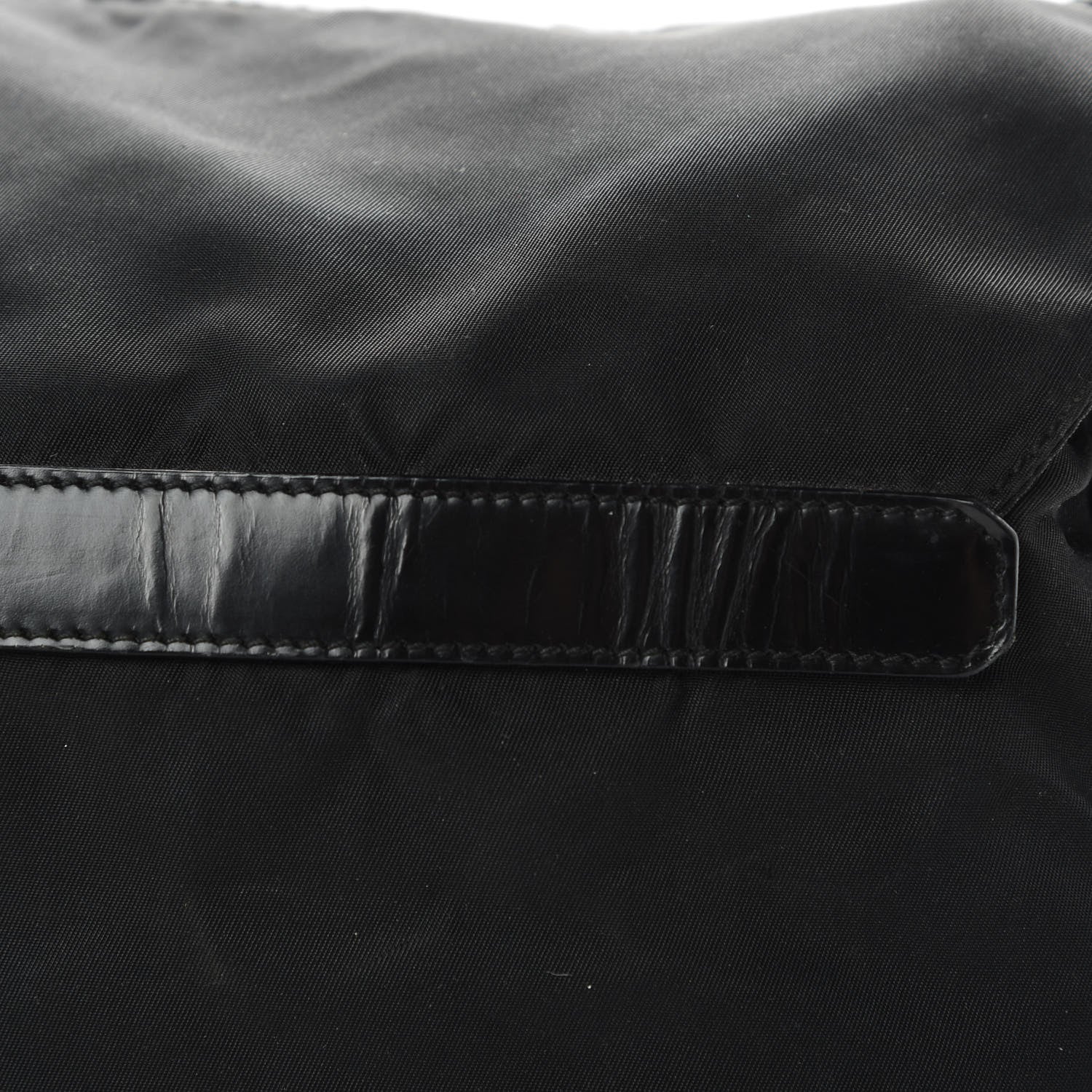 Prada Nylon Vela Sport Messenger Bag Black 16 of 20