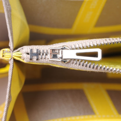 Hermes Epsom Silk'In Wallet Soufre Sulfur 6 of 9