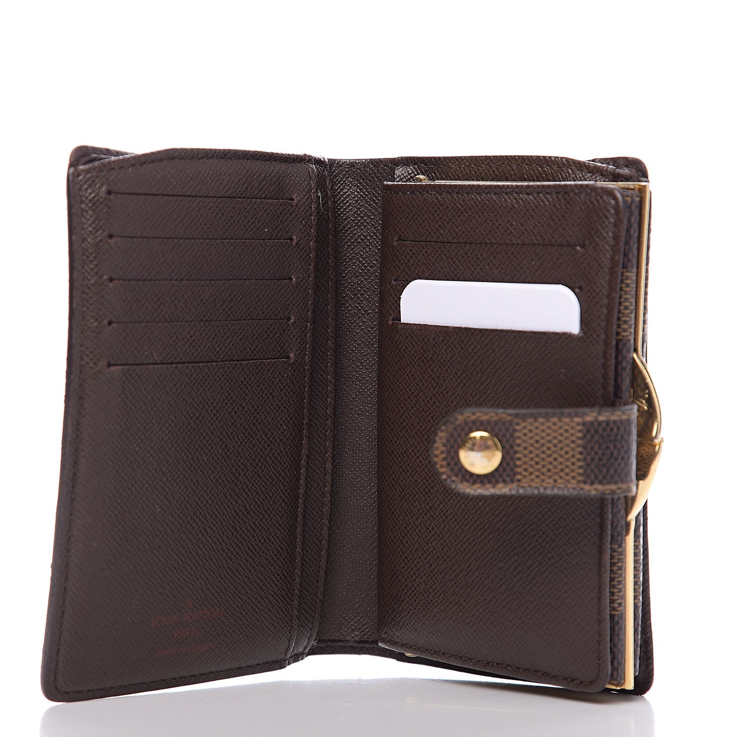 Damier Ebene French Purse Wallet