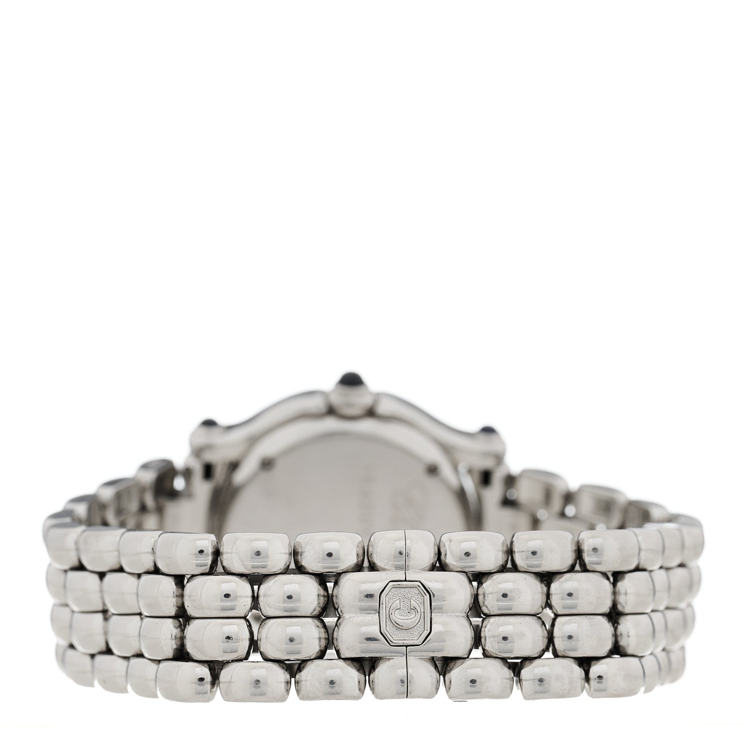 Chopard Stainless Steel 5 Diamond 26mm Happy Sport Quartz Watch 3 of 4