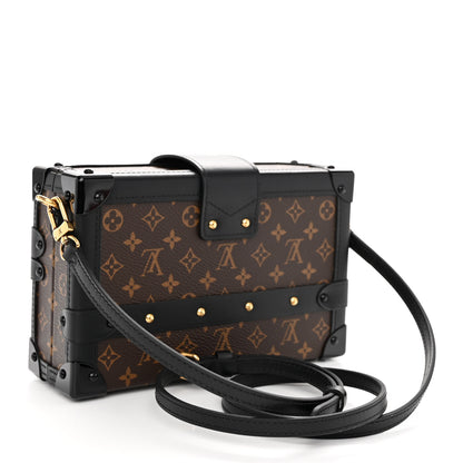 Louis Vuitton Monogram Petite Malle Black 3 of 9