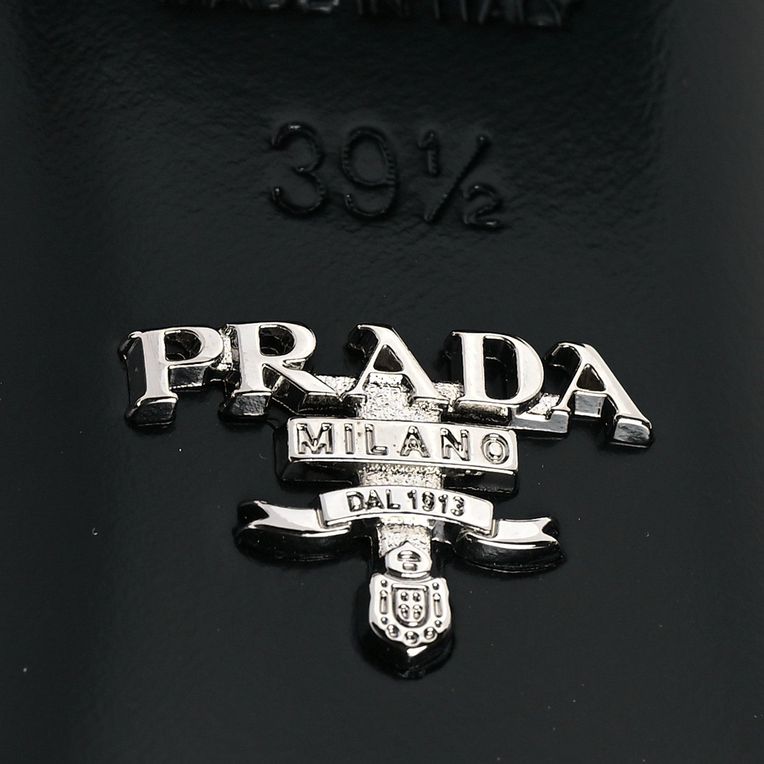 Prada Patent Mary Jane 45mm Pumps 39.5 Black 6 of 8