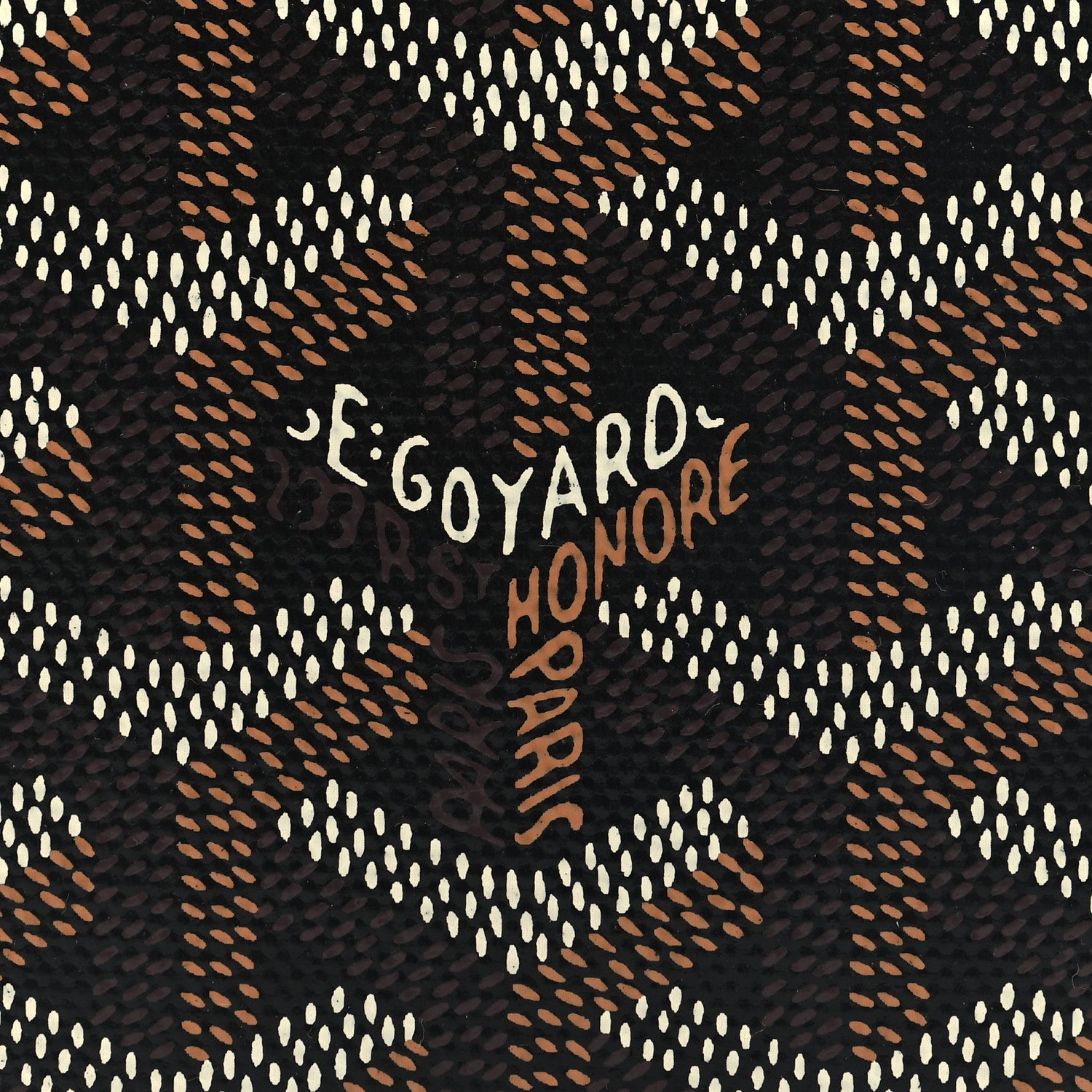 Goyard Goyardine Saint Pierre Card Holder Black 7 of 8