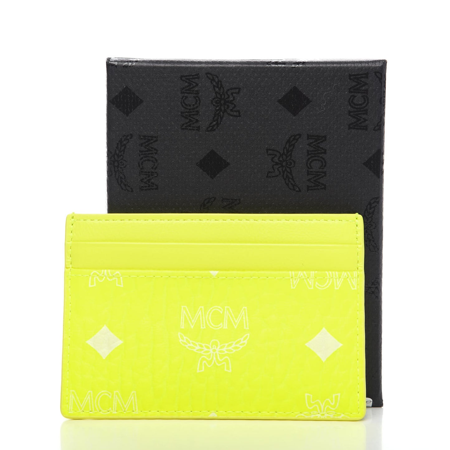 Visetos Card Case Neon Yellow