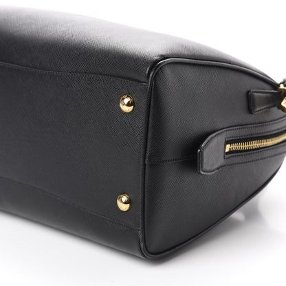Prada Saffiano Lux Bowler Black 6 of 10