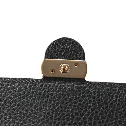 Gucci Dollar Calfskin Interlocking G Chain Wallet Black 15 of 15