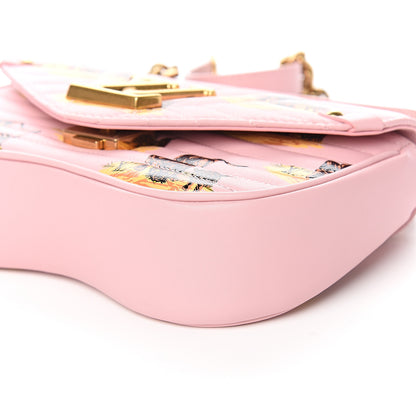 Louis Vuitton Calfskin Leopard Print New Wave Chain PM Light Pink 7 of 9