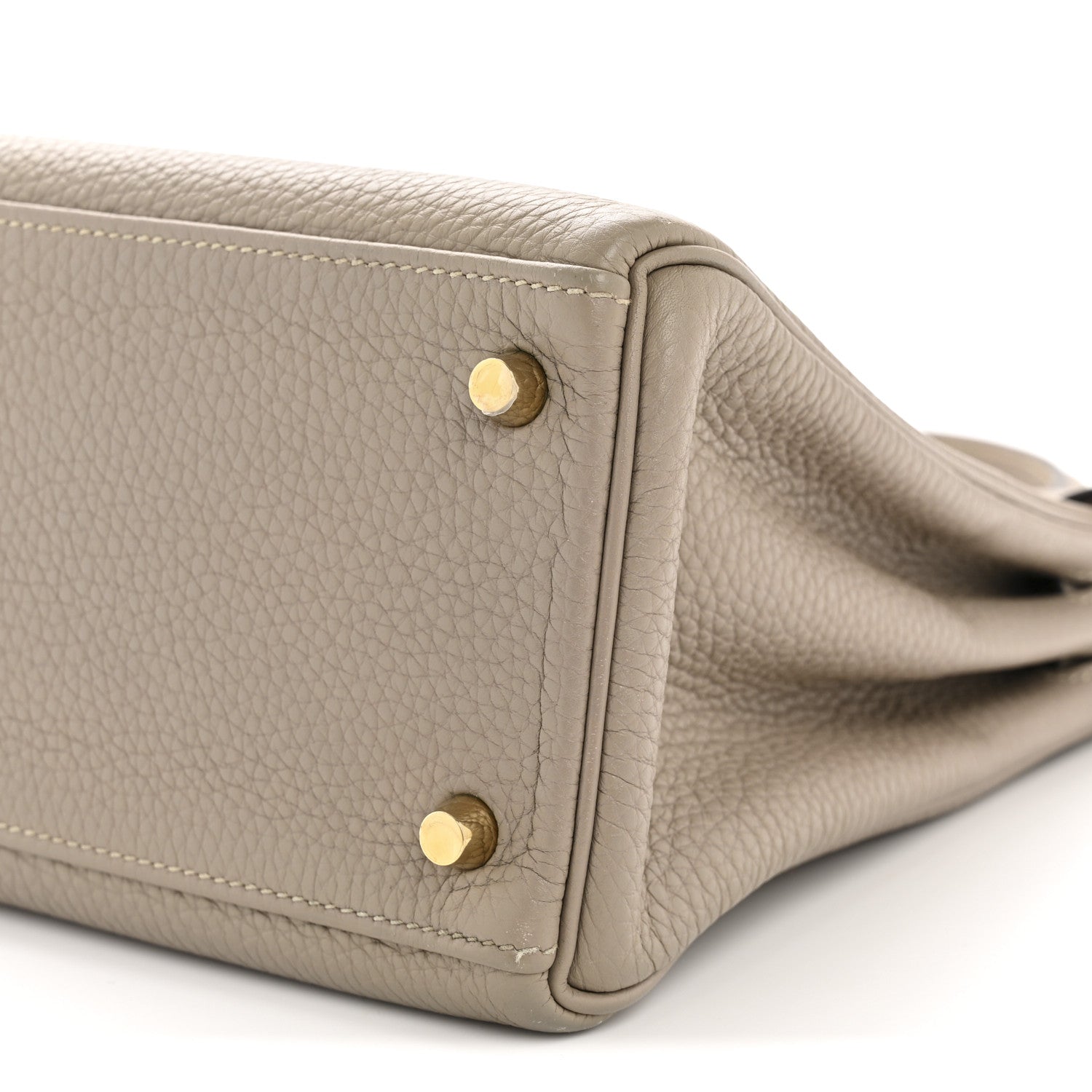 Hermes Togo Kelly Retourne 28 Gris Tourterelle 10 of 12