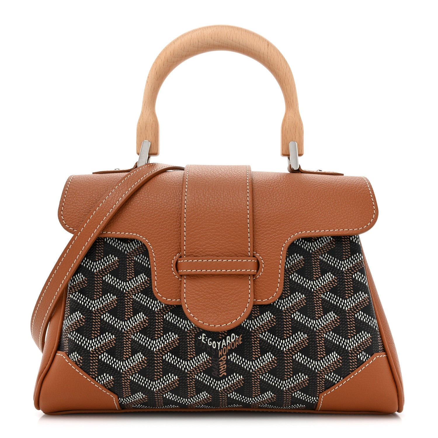 Goyard Goyardine Mini Saigon Black Gold 1 of 9