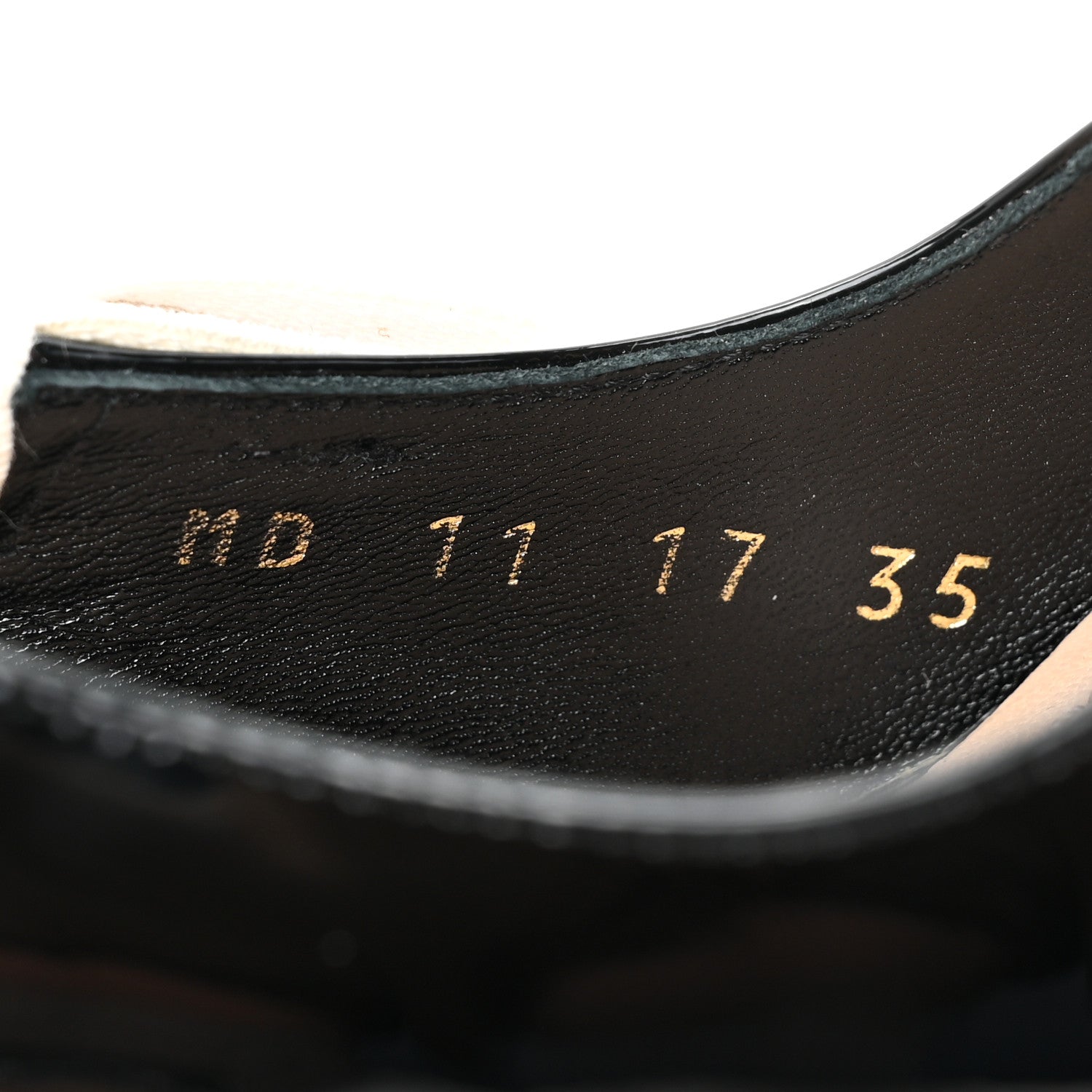 Christian Dior Patent Ribbon J'Adior Slingback 100mm Pumps 35 Black 8 of 9