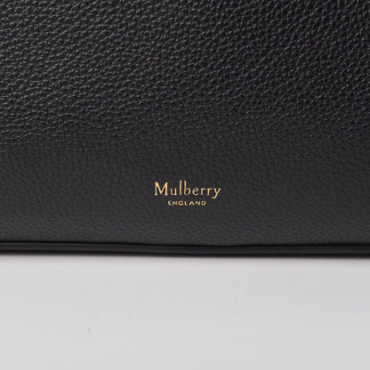 Mulberry Small Classic Grain Calfskin Seaton Black 12 of 14