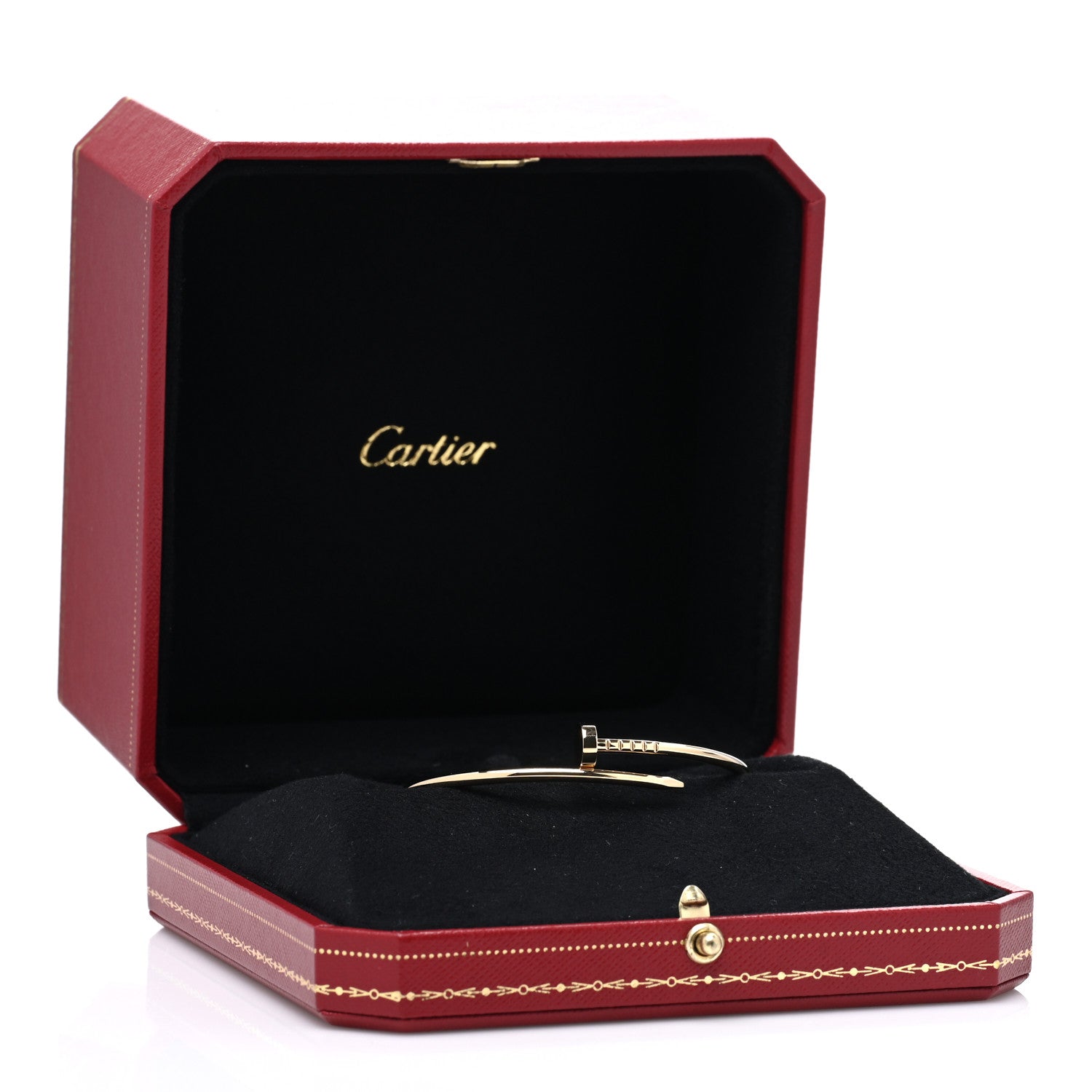 Cartier 18K Yellow Gold Small Juste Un Clou Bracelet 16 4 of 4