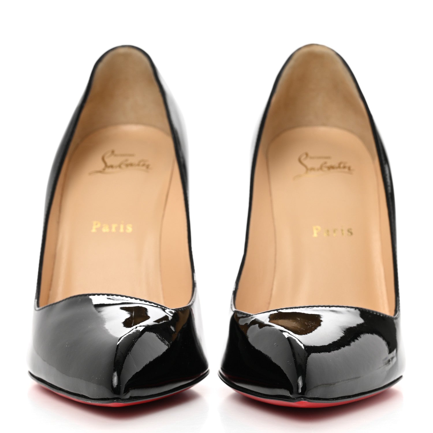 Christian Louboutin Patent Corneille 100 Pumps 39.5 Black 2 of 8