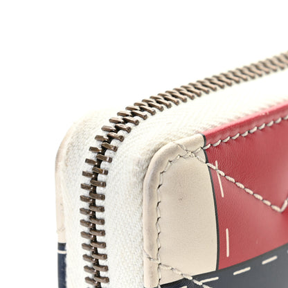 Gucci Calfskin Matelasse Trompe L'Oeil Print GG Marmont Zip Around Wallet 6 of 10