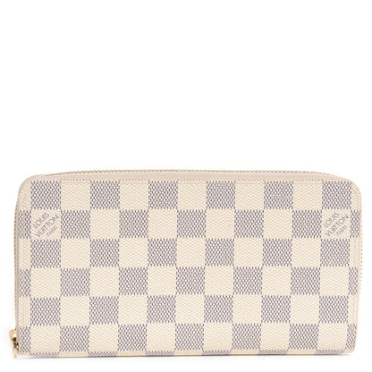 Louis Vuitton Damier Azur Zippy Wallet 1 of 8