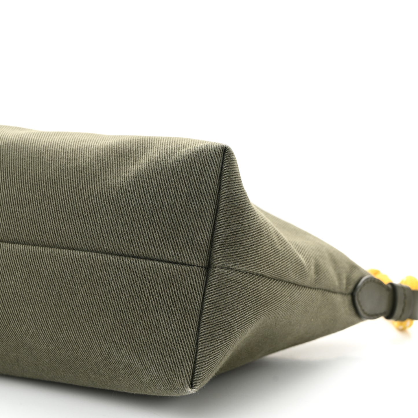 Canvas Gabardine Pouch Green