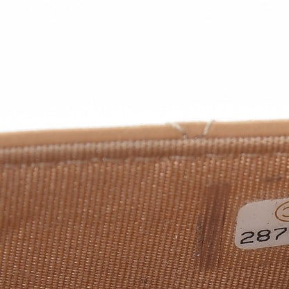Chanel Lambskin Quilted Chain Infinity Wallet On Chain WOC Light Beige 8 of 11
