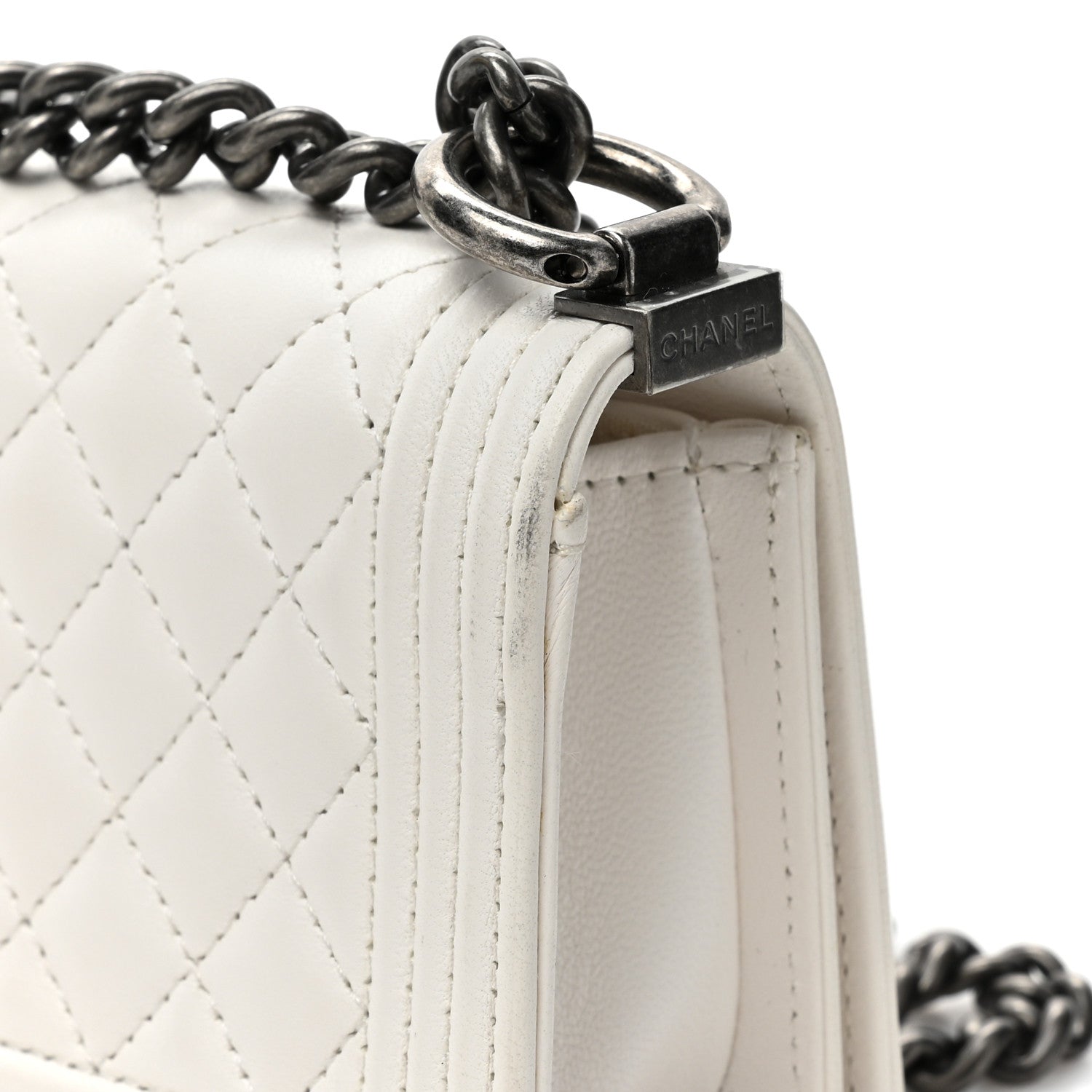 Chanel Lambskin Calfskin Tweed Success Story Set of 4 Minis Bags White 52 of 53