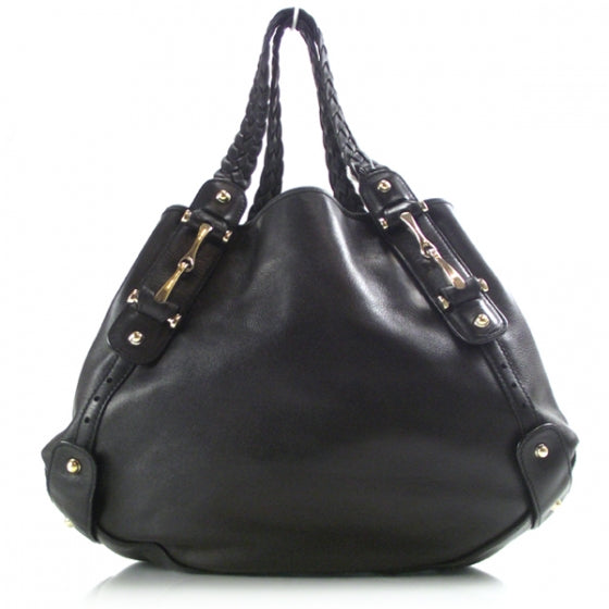 Gucci Leather Pelham Tote Black 1 of 12