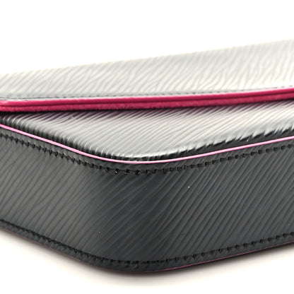 Louis Vuitton Epi Pochette Felicie Black Hot Pink 8 of 9