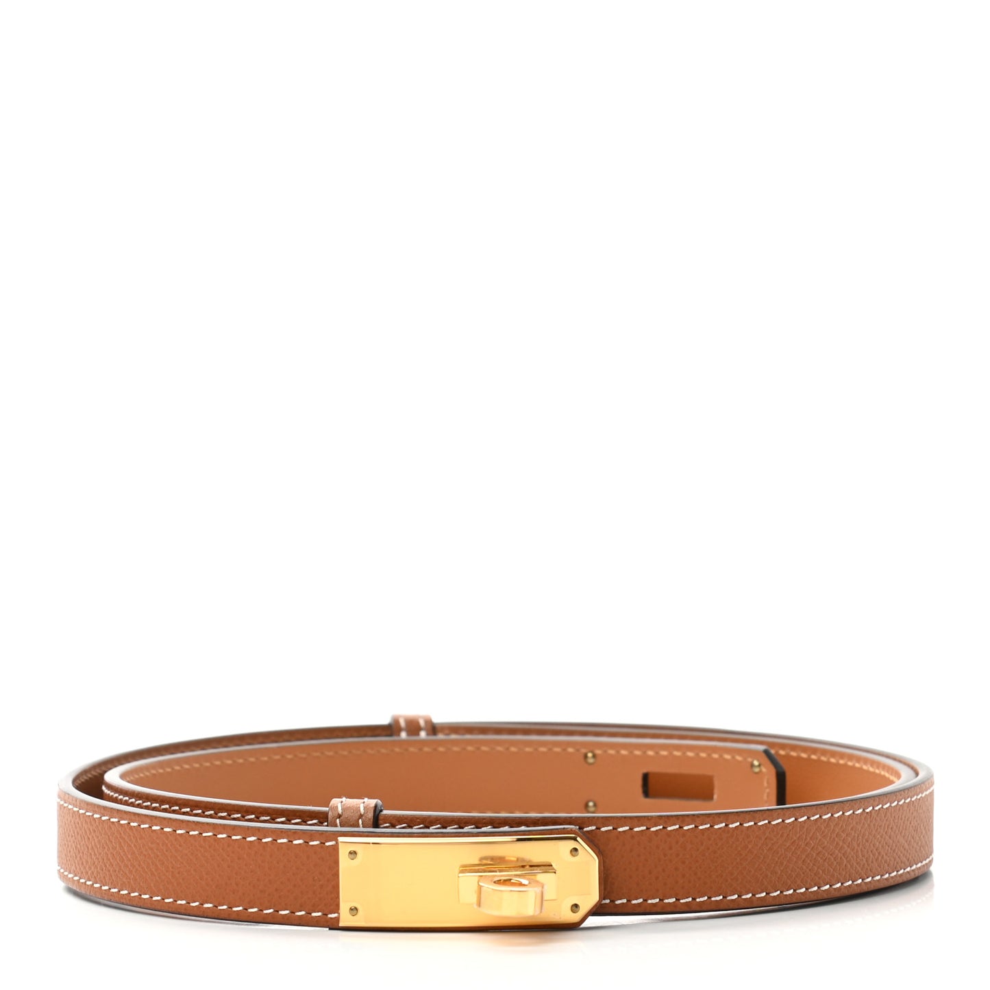 Epsom Kelly Belt Gold