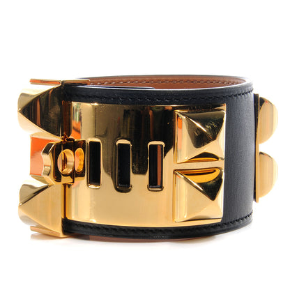 Hermes Chamonix Collier de Chien CDC Bracelet Black Small 2 of 6