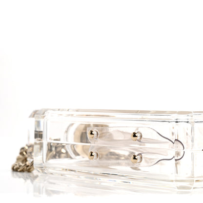 Chanel Transluscent Plexiglass Perfume Bottle Clutch 8 of 14
