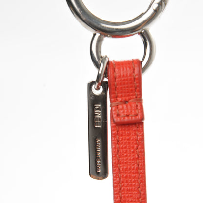 Fendi Fox Fur Snobius Monster Bag Bug Charm Red 4 of 4