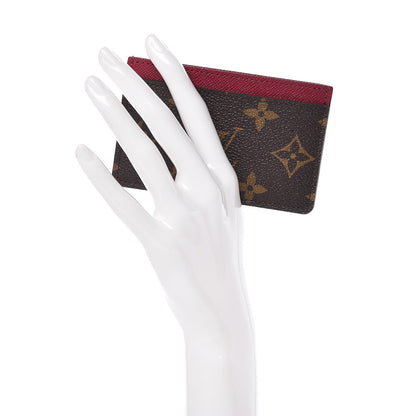 Louis Vuitton Monogram Card Holder Fuchsia 2 of 6