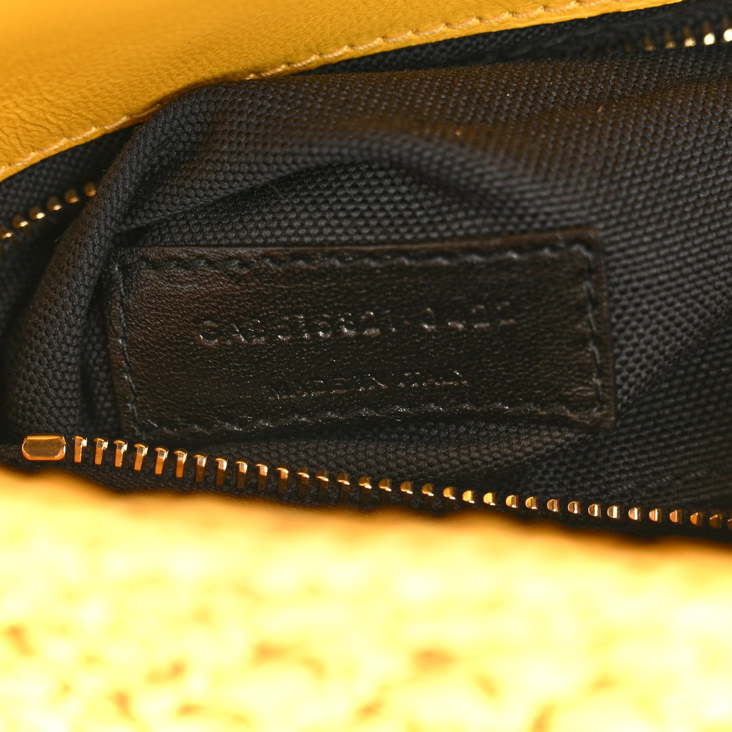 Raffia Monogram Medium Jamie Wheat