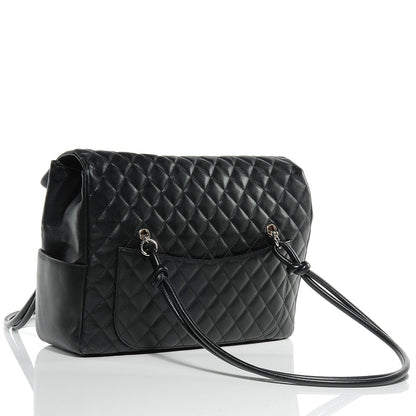 Chanel Calfskin Quilted Large Cambon Flap Black 3 of 7