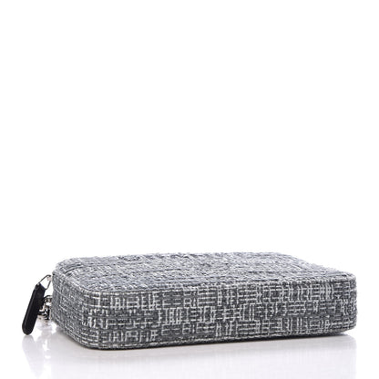 Chanel Canvas Small Deauville Clutch With Chain Charcoal 4 of 8