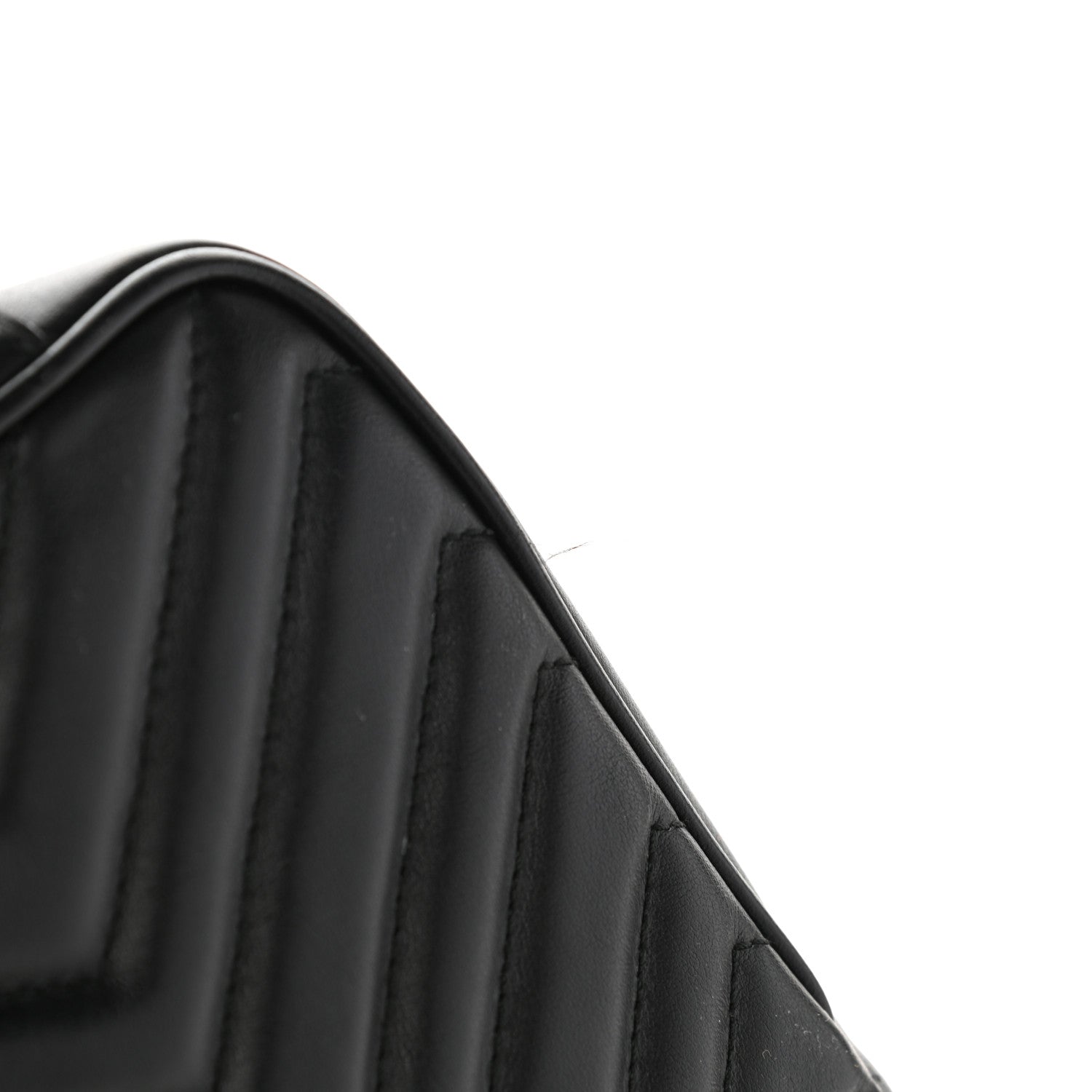 Gucci Calfskin Matelasse Small GG Marmont Shoulder Bag Black 11 of 12