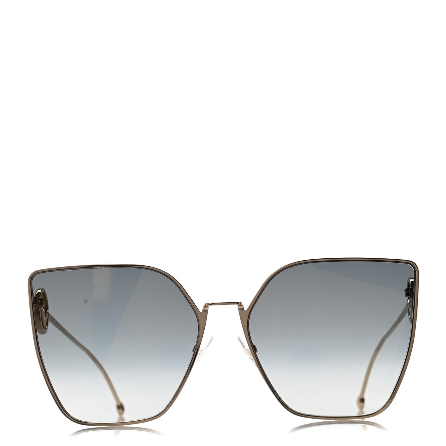 Metal F is Fendi Sunglasses FF 0323/S Gold