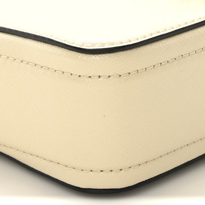 Marc Jacobs Saffiano Small Snapshot Camera Bag New Cloud White Multicolor 8 of 9