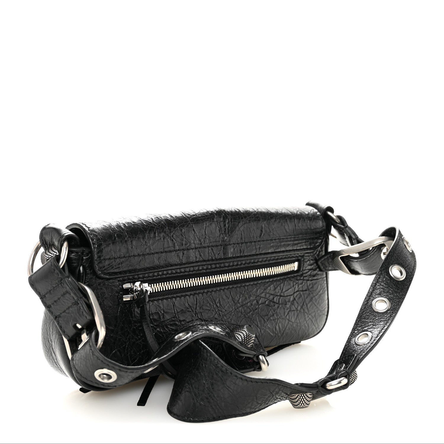 Balenciaga Agneau Arena Le Cagole Sling Bag XS Black 3 of 10