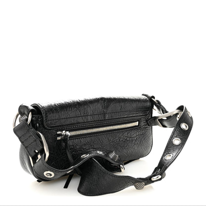 Balenciaga Agneau Arena Le Cagole Sling Bag XS Black 3 of 10