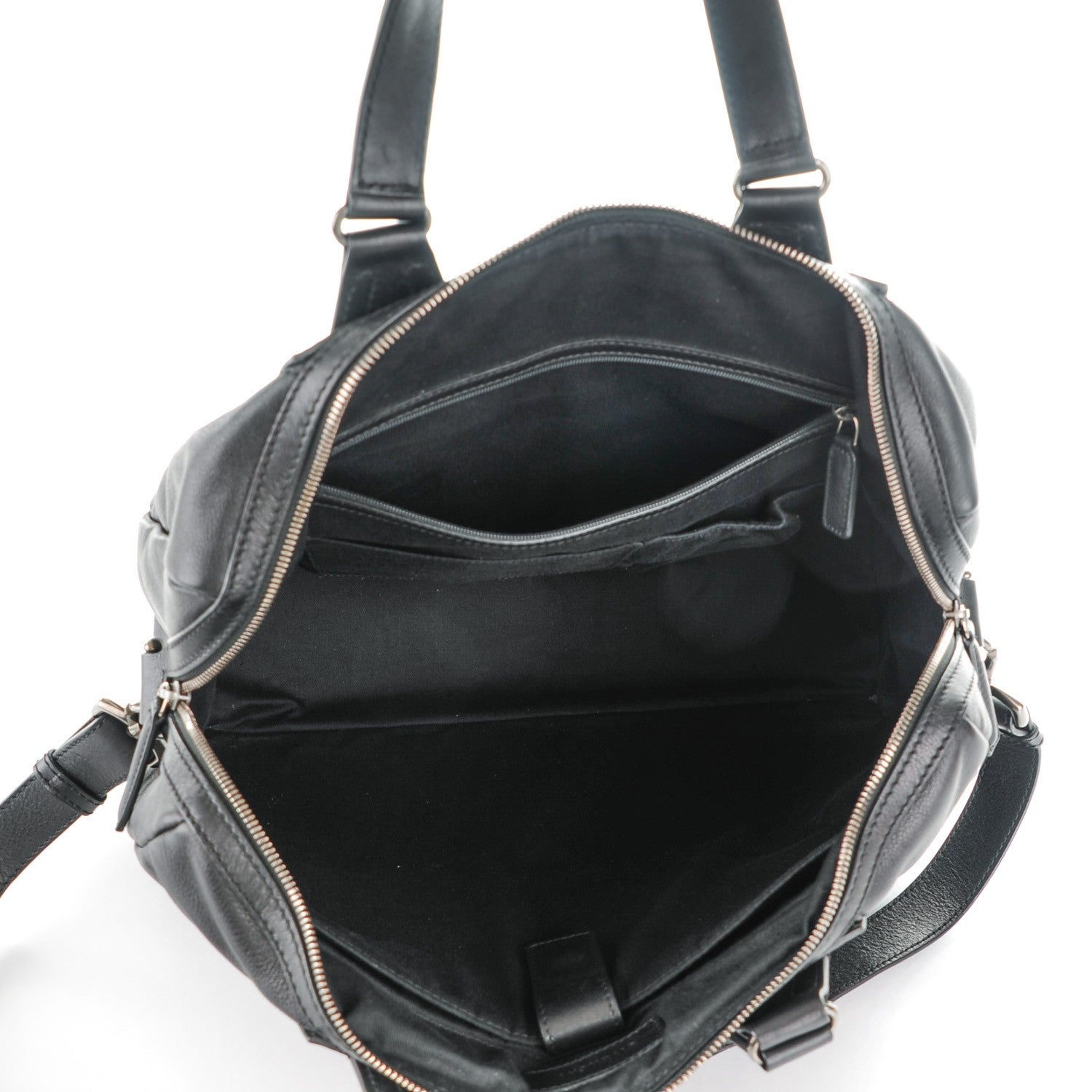 Givenchy Calfskin Zipped Briefcase Nightingale Black 5 of 8