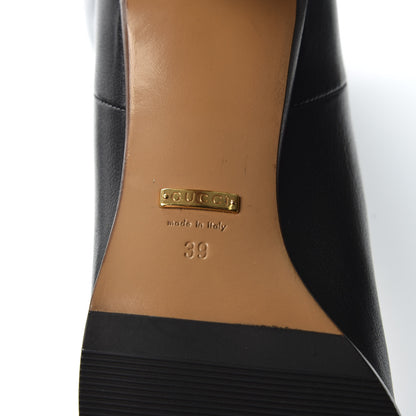 Gucci Calfskin Piuma Lux Energy High Boots 39 Black 8 of 10