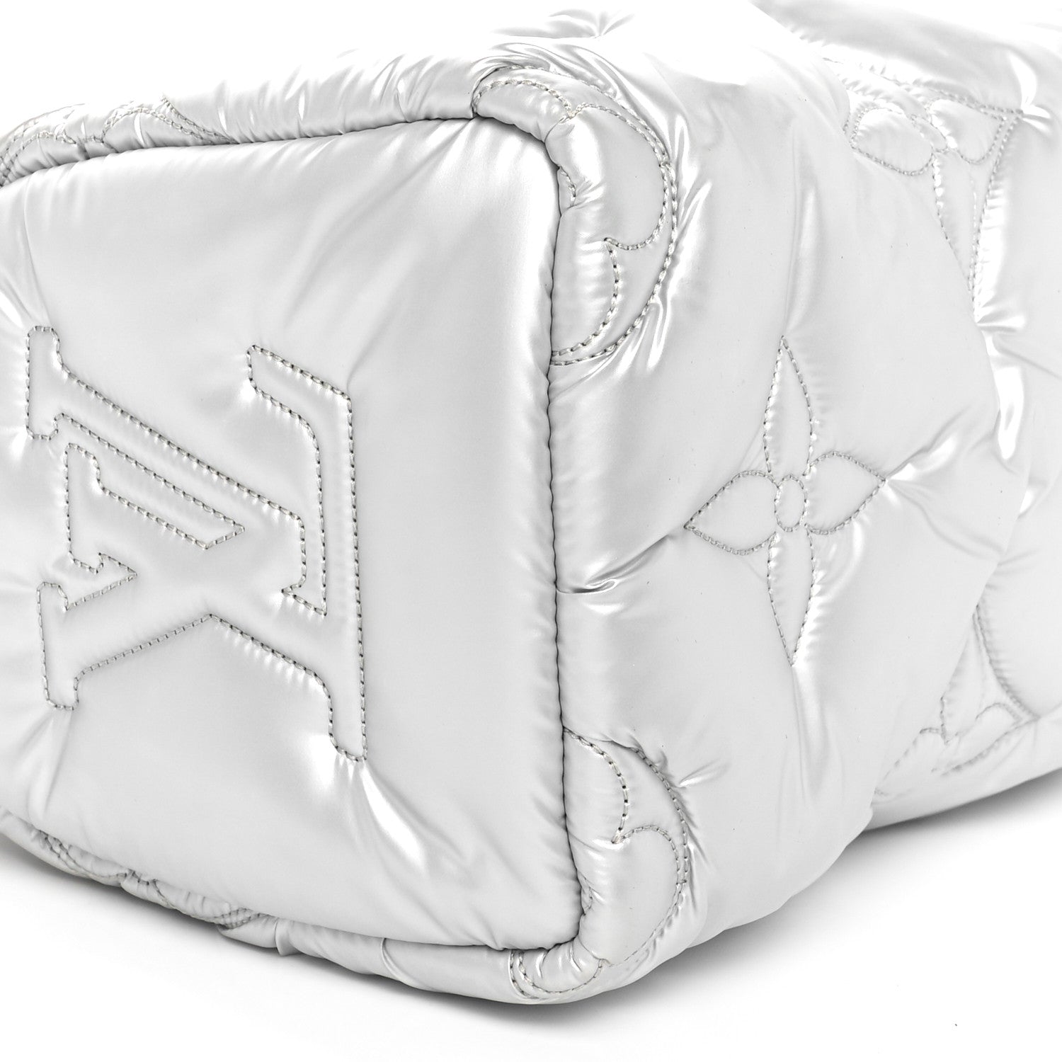 Louis Vuitton Econyl Mini Monogram Pillow Speedy Bandouliere 25 Silver 8 of 9